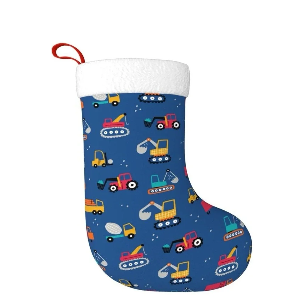 Brand New Working Cane Truck‎ Tractor Machinery Christmas Stocking
